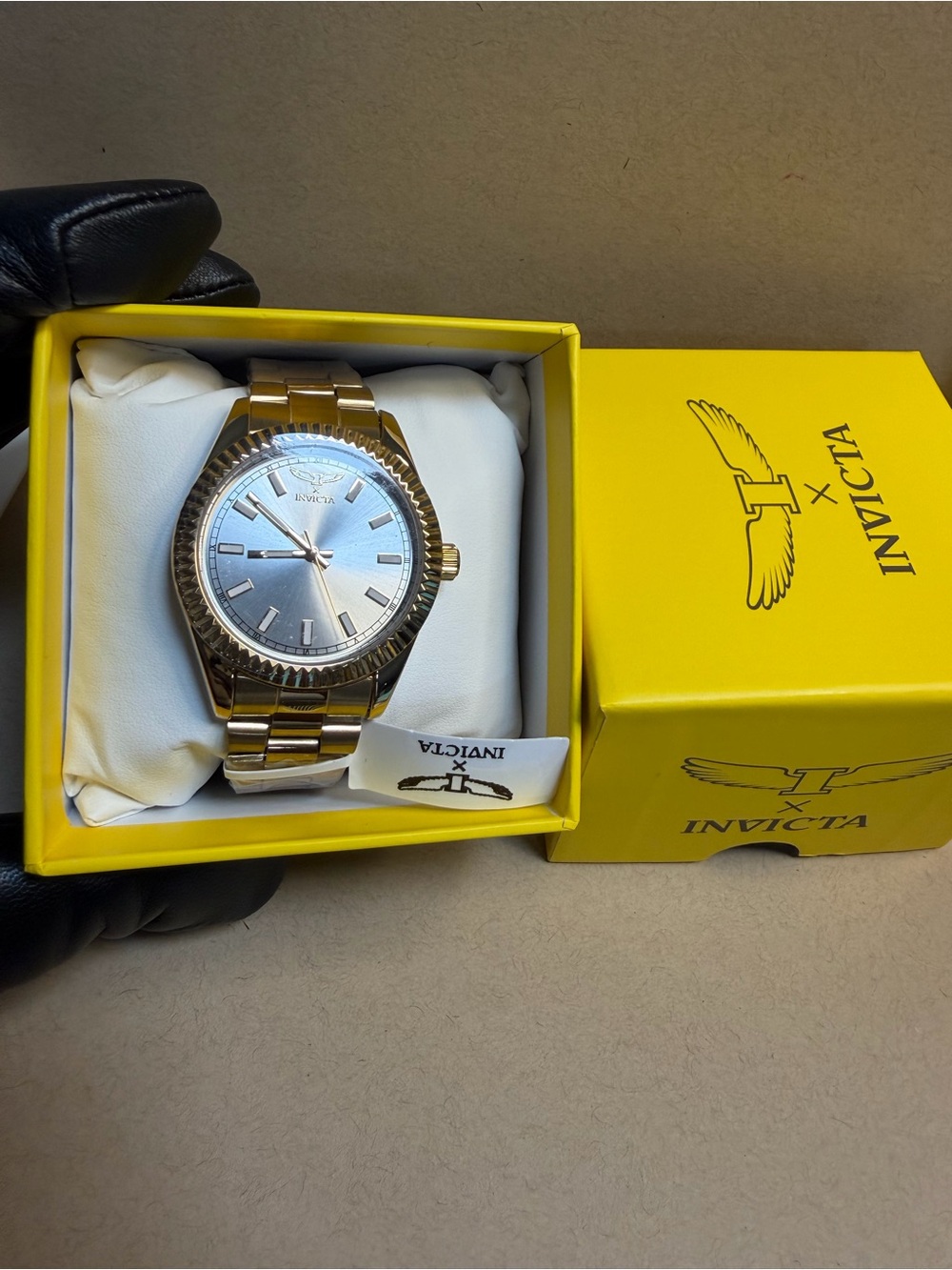 Invicta Specialty I × Invicta 40mm Gold Silver Dial Watch 69005
